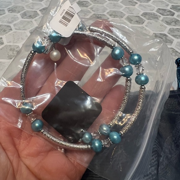 Vantel Pearls Tide pool Bracelet new - Picture 3 of 4